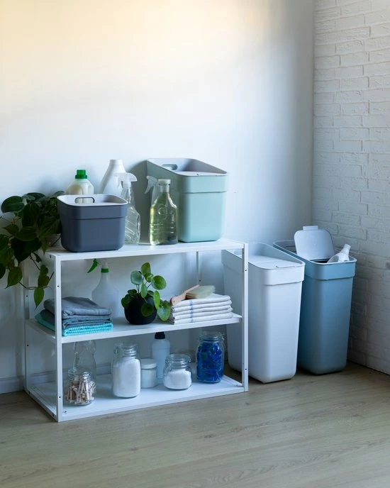 Gloednieuw ???? Curver Ready To Collect Prullenbak - GFT - 5L - Donkergrijs ???? 6 Gloednieuw ???? Curver Ready To Collect Prullenbak - GFT - 5L - Donkergrijs ???? - Afbeelding 4