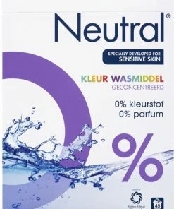 Flash-uitverkoop ???? 4x Neutral Waspoeder Kleur 3 Kg ????