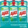 Promo ???? Ajax Allesreiniger Eucalyptus 6 X 1.25L - Voordeelverpakking ✔️ -Yoshiko Shop 550x693 1