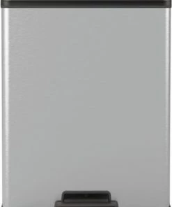 Top 10 ???? Curver Decobin Prullenbak - 65L - Rechthoekig - Grijs Metallic - Recycled Kunststof ???? -Yoshiko Shop 550x697 1