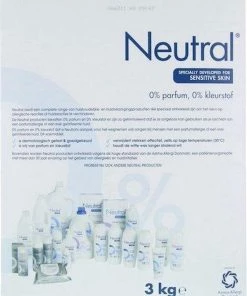 Nieuw ???? Neutral 0% Wit Parfumvrij Waspoeder - 45 Wasbeurten - Wasmiddel ???? -Yoshiko Shop 550x699