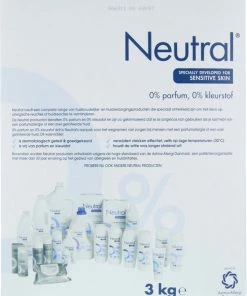 Nieuw ???? Neutral 0% Wit Parfumvrij Waspoeder - 45 Wasbeurten - Wasmiddel ???? -Yoshiko Shop 550x700