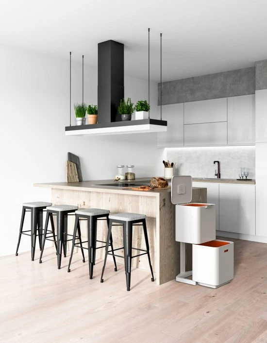 Coupon ???? Joseph Joseph Intelligent Waste Prullenbak Totem Max - 60 L - Wit ???? 23 Coupon ???? Joseph Joseph Intelligent Waste Prullenbak Totem Max - 60 L - Wit ???? - Afbeelding 21