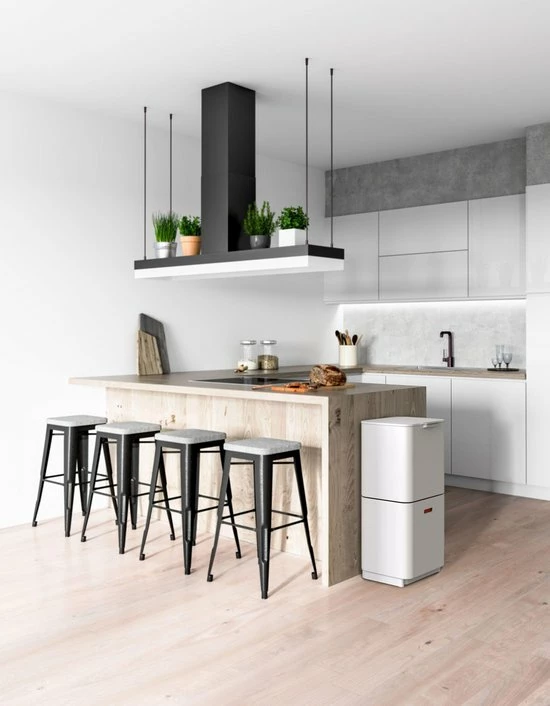 Coupon ???? Joseph Joseph Intelligent Waste Prullenbak Totem Max - 60 L - Wit ???? 26 Coupon ???? Joseph Joseph Intelligent Waste Prullenbak Totem Max - 60 L - Wit ???? - Afbeelding 24