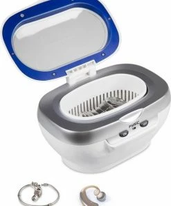 Coupon ???? Fysic FC-22 - Ultrasoon Reiniger - Grondige Ultrasoon Reiniger Met Automatische Stop - Wit / Grijs ⭐ -Yoshiko Shop 550x710 1