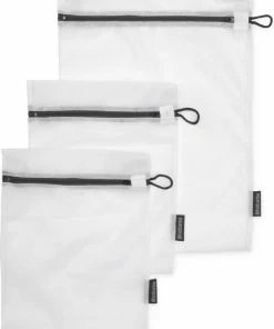 Flash-uitverkoop ???? Brabantia Waszakjes In 2 Maten - Set Van 3 - White / Grey ????