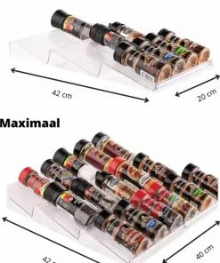 Goedkoop ???? Merkloos Kruidenrek Lade - Kruiden Organizer - Kruidenrek Uitschuifbaar - Lade Organizer - Kruiden Opbergen Lade - Kruidenrekje Schuif - Min. 20x42 Max. 40x42 ???? 12 Goedkoop ???? Merkloos Kruidenrek Lade - Kruiden Organizer - Kruidenrek Uitschuifbaar - Lade Organizer - Kruiden Opbergen Lade - Kruidenrekje Schuif - Min. 20x42 Max. 40x42 ???? -Yoshiko Shop 550x722 1