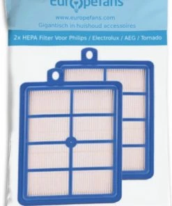 Goedkoopste ???? Europefans 2x HEPA Allergie Filter Voor Philips/Electrolux/AEG/Tornado Stofzuiger H12 H13 Jewel Marathon Specialist FC8031/01 ✔️ -Yoshiko Shop 550x727 2