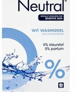Nieuw ???? Neutral 0% Wit Parfumvrij Waspoeder - 45 Wasbeurten - Wasmiddel ???? -Yoshiko Shop 550x729