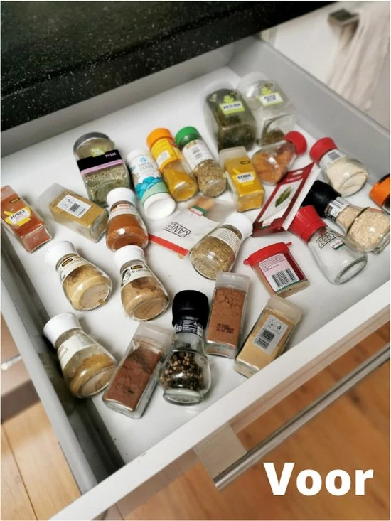 Goedkoop ???? Merkloos Kruidenrek Lade - Kruiden Organizer - Kruidenrek Uitschuifbaar - Lade Organizer - Kruiden Opbergen Lade - Kruidenrekje Schuif - Min. 20x42 Max. 40x42 ???? 10 Goedkoop ???? Merkloos Kruidenrek Lade - Kruiden Organizer - Kruidenrek Uitschuifbaar - Lade Organizer - Kruiden Opbergen Lade - Kruidenrekje Schuif - Min. 20x42 Max. 40x42 ???? - Afbeelding 8