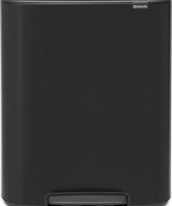 Beste Pirce ???? Brabantia Bo Prullenbak - 60 L - Matt Black ????