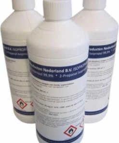 Promo ???? Safe Producten Nederland Isopropyl / Isopropanol Alcohol 3x 1Liter ????