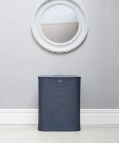 Gloednieuw ⭐ Joseph Joseph - Tota Wasmand 90 L - 2 Compartimenten - Zwart ✔️ -Yoshiko Shop 550x756 3