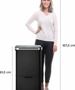 Top 10 ✔️ Afvalscheiding Prullenbak - 4 Vakken - 60 Liter (2×18L + 2×12L) - Recycle Sensor Prullenbak Homra DEXER - RVS Afvalemmer - Afvalscheidingsprullenbak - Design Keuken Afvalemmer - Automatische Lucht- En Bacterie Filter - Soft Close Deksel – Kleur Zwart ???? 40 Top 10 ✔️ Afvalscheiding Prullenbak - 4 Vakken - 60 Liter (2×18L + 2×12L) - Recycle Sensor Prullenbak Homra DEXER - RVS Afvalemmer - Afvalscheidingsprullenbak - Design Keuken Afvalemmer - Automatische Lucht- En Bacterie Filter - Soft Close Deksel – Kleur Zwart ???? -Yoshiko Shop 550x766