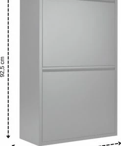 Uitgang ???? VEEHAUS – Clark - Prullenbak 4 Vakken – Afvalemmer 60 Liter (4x 15L) – Zwart - 4-vaks Prullenbak Afvalscheiding – Afvalbak Metaal – Hygiënisch Recyclen - Afval Scheiden - Prullenbak - Zwart ???? -Yoshiko Shop 550x769 5