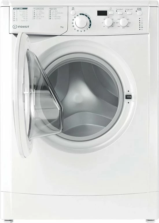 Nieuw ???? Indesit Vrijstaande Wasmachine: 7,0 Kg - EWD 71452 W EU N ⭐ 7 Nieuw ???? Indesit Vrijstaande Wasmachine: 7,0 Kg - EWD 71452 W EU N ⭐ - Afbeelding 5