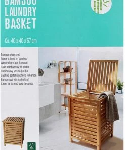 Groothandel ⌛ ZD Trading Wasmand Bamboe Enkele Mand - Bamboe Wasmand - Houten Wasmand - Wasmand - Wasbox - Wasmand Zwart - Wasmanden Met Deksel - Wassorteerder - Wasmand Riet ???? -Yoshiko Shop 550x773