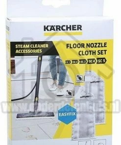 Aanbiedingen ✨ Kärcher Easyfix Vloerdoeken Voor Easyfix Stoomreiniger - Klittenband / Velcro ???? -Yoshiko Shop 550x786 1