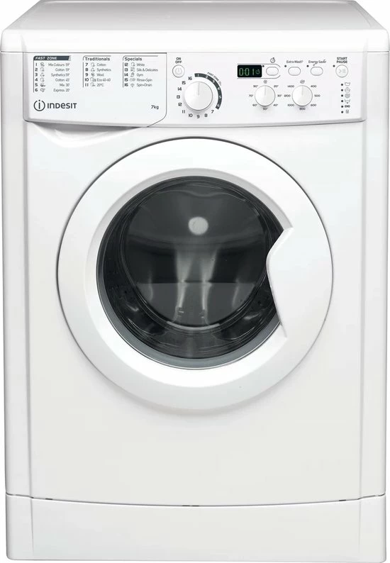 Nieuw ???? Indesit Vrijstaande Wasmachine: 7,0 Kg - EWD 71452 W EU N ⭐ 5 Nieuw ???? Indesit Vrijstaande Wasmachine: 7,0 Kg - EWD 71452 W EU N ⭐ - Afbeelding 3