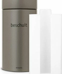 Goedkoop ???? Brabantia Beschuitbus Met Lift - 1,7 L - Platinum ❤️ -Yoshiko Shop 550x799 1