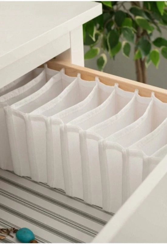 Nieuw ✨ Kast Organizer - Lade Verdeler - 2 STUKS - Opbergbox - Opbergmand - Organizer Kleding - MYHOME24 ???? 5 Nieuw ✨ Kast Organizer - Lade Verdeler - 2 STUKS - Opbergbox - Opbergmand - Organizer Kleding - MYHOME24 ???? - Afbeelding 3