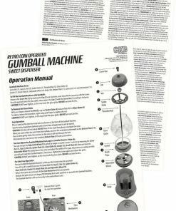 Groothandel ???? CKB Ltd CKB Snoepautomaat Grote Retro Snoepmachine - Rode Kauwgomballen Automaat Snoepmachine Gumball Machine ???? -Yoshiko Shop 550x805