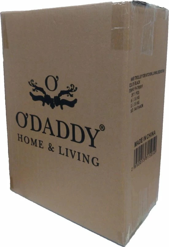 Beste recensies van ???? O'DADDY® Keukentrolley Op Wieltjes - Serveerwagen - Keukentrolley Zwart - Verrijdbaar En Vast - 3 Lagen - 86 X 43 X 36 Cm ???? 12 Beste recensies van ???? O'DADDY® Keukentrolley Op Wieltjes - Serveerwagen - Keukentrolley Zwart - Verrijdbaar En Vast - 3 Lagen - 86 X 43 X 36 Cm ???? - Afbeelding 10