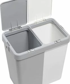 Top 10 ???? Motek® - Wasmand - 2 Vakken Met Deksel - Wassorteerder - Gemaakt Van 100% Gerecycled Kunststof - 80 L - Wasmand Met Deksel - Wassorteerder - Grijs - Wit ???? 21 Top 10 ???? Motek® - Wasmand - 2 Vakken Met Deksel - Wassorteerder - Gemaakt Van 100% Gerecycled Kunststof - 80 L - Wasmand Met Deksel - Wassorteerder - Grijs - Wit ???? -Yoshiko Shop 550x818