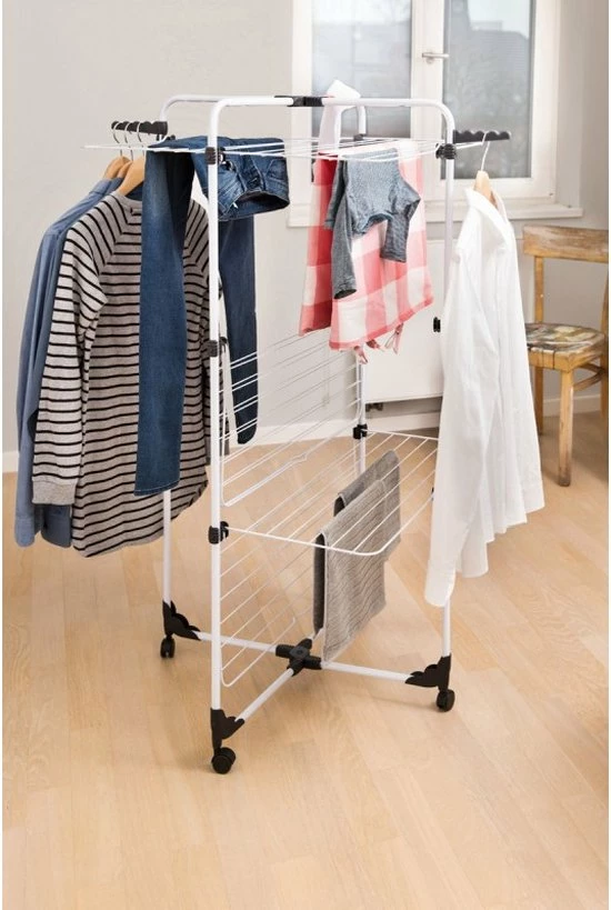 Hete verkoop ???? Vileda Mixer 3 Droogtoren - 30 M Drooglengte ???? 8 Hete verkoop ???? Vileda Mixer 3 Droogtoren - 30 M Drooglengte ???? - Afbeelding 6