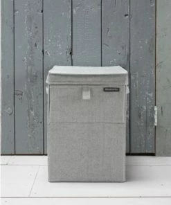 Nieuw ???? Brabantia Wasmand Met Deksel - Stapelbaar - 35 L - Grey ⭐ -Yoshiko Shop 550x822 4