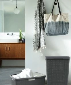 Hete verkoop ❤️ Curver Jute Wasmand - 46L - Donkergrijs - Recycled Kunststof ???? -Yoshiko Shop 550x825 22