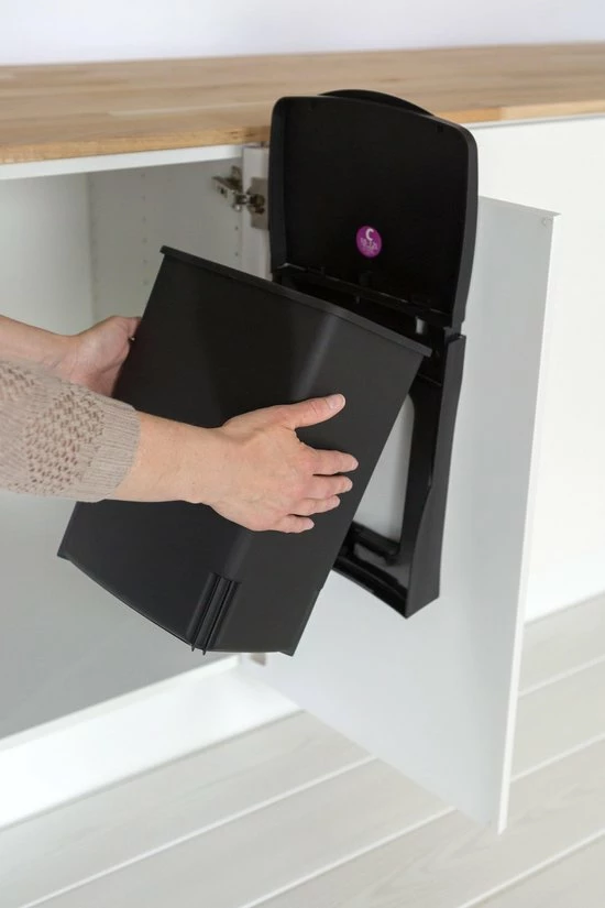 Uitgang ✔️ Brabantia Built-in-Bin Prullenbak - 10 L - Black ✨ 9 Uitgang ✔️ Brabantia Built-in-Bin Prullenbak - 10 L - Black ✨ - Afbeelding 7