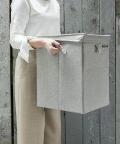 Nieuw ???? Brabantia Wasmand Met Deksel - Stapelbaar - 35 L - Grey ⭐ -Yoshiko Shop 550x825 50