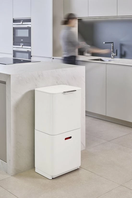 Coupon ???? Joseph Joseph Intelligent Waste Prullenbak Totem Max - 60 L - Wit ???? 6 Coupon ???? Joseph Joseph Intelligent Waste Prullenbak Totem Max - 60 L - Wit ???? - Afbeelding 4