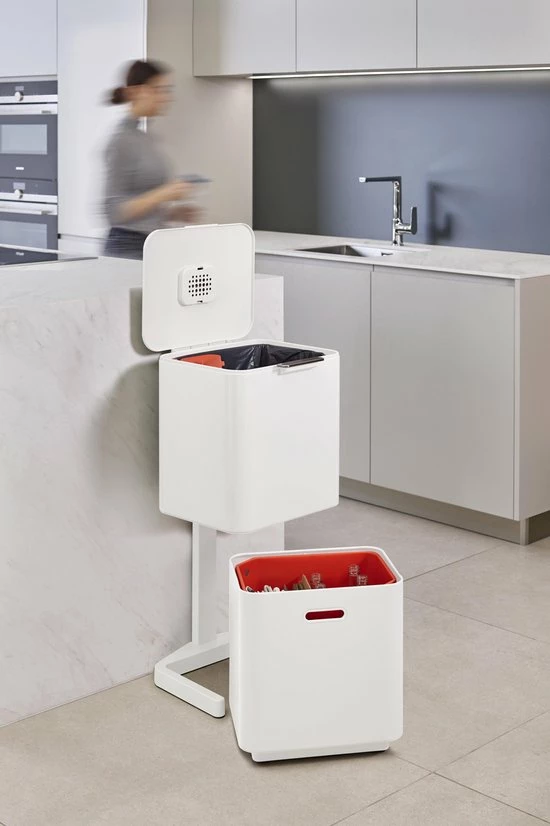 Coupon ???? Joseph Joseph Intelligent Waste Prullenbak Totem Max - 60 L - Wit ???? 16 Coupon ???? Joseph Joseph Intelligent Waste Prullenbak Totem Max - 60 L - Wit ???? - Afbeelding 14